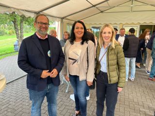 Angela Steffen beim Sommerfest der CDU Neustadt