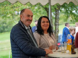 Angela Steffen beim Sommerfest der CDU Neustadt