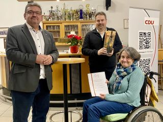 CDU-Neujahrsempfang mit Ehrungen gut besucht