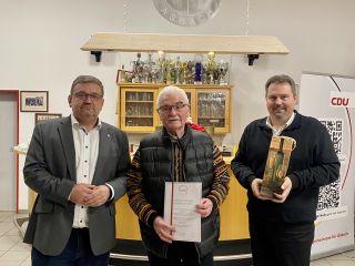 CDU-Neujahrsempfang mit Ehrungen gut besucht