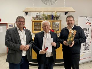 CDU-Neujahrsempfang mit Ehrungen gut besucht