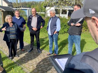 2. Ortsbereisung gut besucht