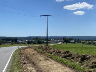 Baufortschritt Radweg Schöneberg-Heide