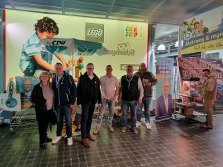 Infostand am Vorteil-Center