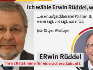 Unterstützer für Erwin Rüddel